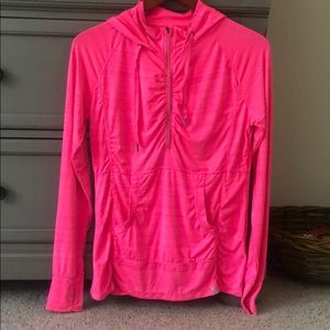 Tangerine hot pink jacket